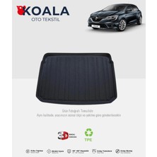 Renault Megane 4 Hatchback (2016 ve Sonrası) 3D Bagaj Havuzu