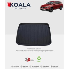 Fiat Egea Cross Station Wagon (Üst Bagaj) (2022 ve Sonrası) Uyumlu 3D Bagaj Havuzu