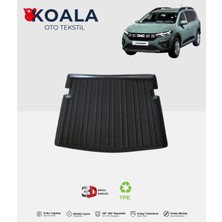 Dacia Jogger (7 Koltuklu) (2022 ve Sonrası) 3D Bagaj Havuzu
