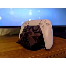 Genç 3D Darth Vader Ps5 Oyun Kolu Standı | Star Wars Temalı Gamepad Tutucu | Dekoratif Kontrolcü Standı