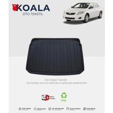 Toyota Corolla Sedan (2007-2012) 3D Bagaj Havuzu