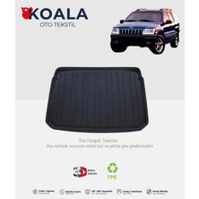 Jeep Grand Cherokee Iı (1999-2004) 3D Bagaj Havuzu