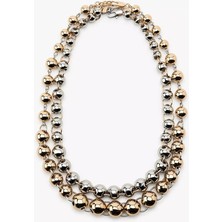 Çelik Zr Tasarım Ikili Set Kolye