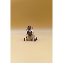 Rodopiva Hareketli Şirin At Anahtarlık - Hareketli Anahtarlık Çanta Süsü Charm