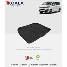 Opel Zafira Life 8+1 (2019+) 3D Bagaj Havuzu