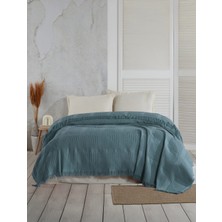 Şaheser Home Collection Sirus Çift Kişilik Jakarlı Pike , %100 Pamuk Jakarlı Dokuma Pike Seti, (240X260 Cm)