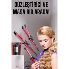 Özgürce Profesyonel Isı Ayarlı Saç Şekillendirici ve Düzleştirici Maşa Cihazı