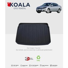 Opel Astra H Sedan (2007-2015) 3D Bagaj Havuzu