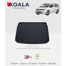 Volkswagen Caddy Koltuklu Van (2021 ve Sonrası) 3D Bagaj Havuzu