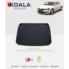 Skoda Super B Sedan (2015-2023) 3D Bagaj Havuzu