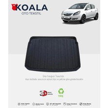 Opel Corsa D (2004-2014) 3D Bagaj Havuzu