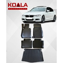 Bmw 3 Serisi F30 (2012-2019) ile Uyumlu - Araca Özel Paspas ve Bagaj Havuzu