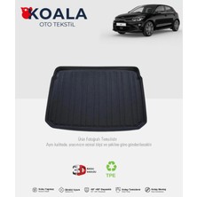 Kia Rio Hatchback Uyumlu (2017-2020) 3D Bagaj Havuzu