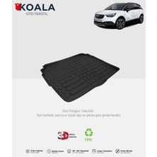 Opel Crossland x Üst Bagaj (2017+) 3D Bagaj Havuzu