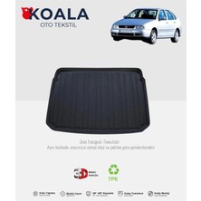 Volkswagen Polo Classic Sedan (1995-2001) 3D Bagaj Havuzu