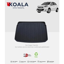 Nissan Micra (2011-2019) 3D Bagaj Havuzu