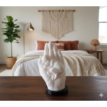 Piccomino Avuç Içinde Bebek Heykeli - Şefkat Temalı Minimalist Dekoratif Biblo