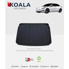 Tesla Model 3 (2017 ve Sonrası) 3D Bagaj Havuzu
