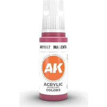 Ak Interactive 11067, 17 Ml. 3gen Magenta Maket Boyası