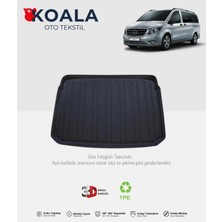 Mercedes Vito Tourer 8+1 (2014 ve Sonrası) 3D Bagaj Havuzu