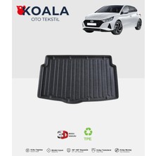 Hyundai I20 Elite Plus (Alt Bagaj) (2020 ve Sonrası) 3D Bagaj Havuzu