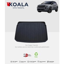 Jeep Compass 4xe Elektrikli (Alt Bagaj) (2022 ve Sonrası) 3D Bagaj Havuzu