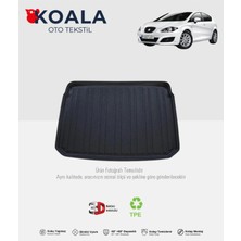 Seat Leon Hatchback (Ince Stepne) (2006-2012) 3D Bagaj Havuzu