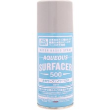 Mr. Hobby 170 Ml. Aqueous Surfacer 500 Gri Sprey Astar Maket Boyası, Mr.hobby B614