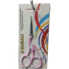 Ne Verelim Size Nakış Makası Kuğulu Dekoratif Makas Pembe YBL-046 Model 8