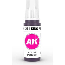 Ak Interactive 11271, 17 Ml. 3gen Mor Kral Ultra Pigmentli Maket Boyası