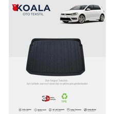 Volkswagen Golf 7 Hatchback (Üst Bagaj) (2012-2020) 3D Bagaj Havuzu