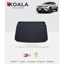 Toyota C-Hr (Stepnesiz) (2016 ve Sonrası) 3D Bagaj Havuzu