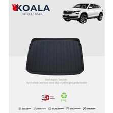 Skoda Kodiaq (2017 ve Sonrası) 3D Bagaj Havuzu