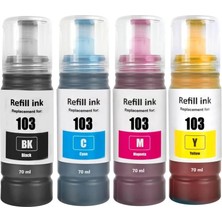 Techarbor Epson Ecotank L3296 Yazıcı Uyumlu 103 Muadil Mürekkep