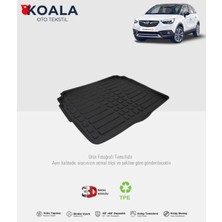 Opel Grandland x Üst Bagaj (2017-2024) 3D Bagaj Havuzu