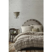 Şaheser Home Collection Apollo Çift Kişilik Jakarlı Pike , %100 Pamuk Jakarlı Dokuma Pike Seti, (240X260 Cm)