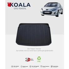 Peugeot 308 Hatchback (2008-2013) 3D Bagaj Havuzu