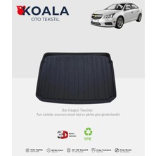 Chevrolet Cruze Sedan (Ince Stepneli) (2009-2012) 3D Bagaj Havuzu