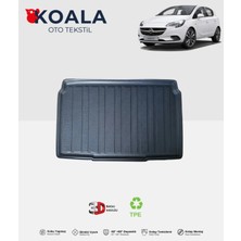 Opel Corsa E (2015-2019) 3D Bagaj Havuzu
