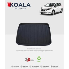 Nissan Note (2014-2019) 3D Bagaj Havuzu