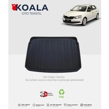 Skoda Fabia 3 Hatchback (2014 -2020) 3D Bagaj Havuzu