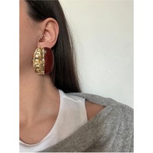 Çelik Gold Zr Cery Küpe