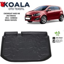 Chevrolet Aveo Hb 2011 Sonrası (Alt) 3D Bagaj Havuzu