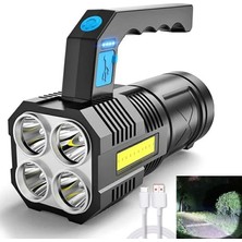 Ne Verelim Size 4 Başlıklı Çok Fonksiyonlu Şarjlı El Feneri HS29