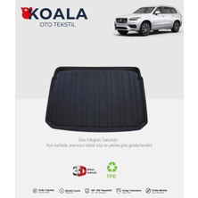 Volvo XC90 (2016 ve Sonrası) 3D Bagaj Havuzu