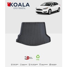Ford Focus 4 Sedan (Ince Stepne) (2015-2018) 3D Bagaj Havuzu