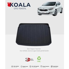 Kia Ceed Hatchback (2012-2016) 3D Bagaj Havuzu
