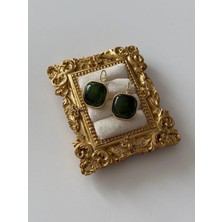 Çelik Mng Yeşil Bety Küpe