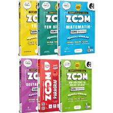 Günay Yayınları 6. Sınıf Zoom Türkçe+Matematik+Fen+Sosyal+Din+Paragraf Soru Bankası
