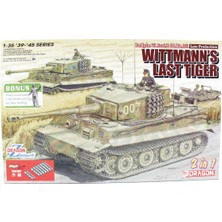 1/35 Tiger 1 Geç Dönem Wittmann'ın Son Tankı Maketi, Dragon 6800